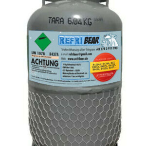 R-437A Kältemittel 10 kg – Eigentumsflasche Mehrweg Stahl, HVAC Klima Kältetechnik