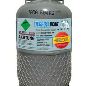 R-452B Kältemittel 9 kg – Eigentumsflasche Mehrweg Stahl, HVAC Klima Kältetechnik